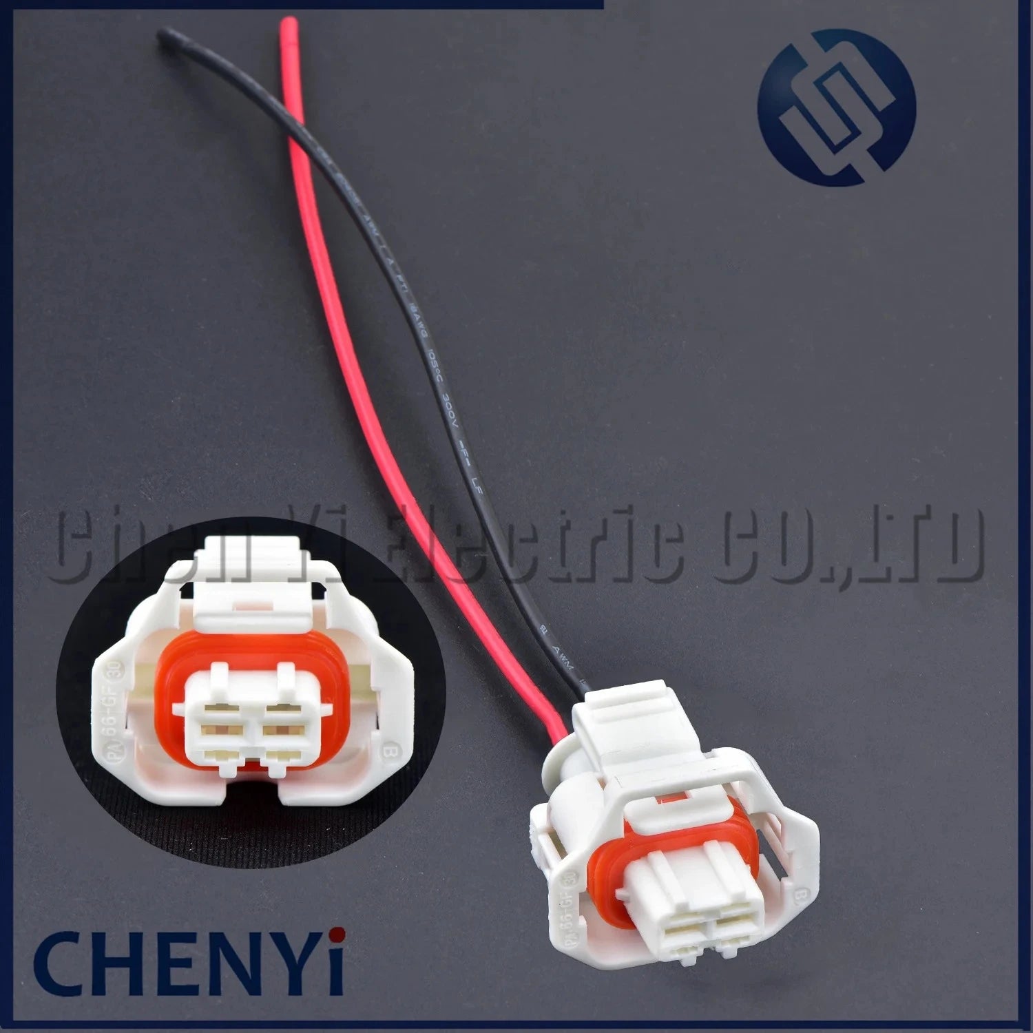 white 2 Pin female 2.8mm series Automotive waterproof connector Fuel injector plug 1928403878 With  pins
