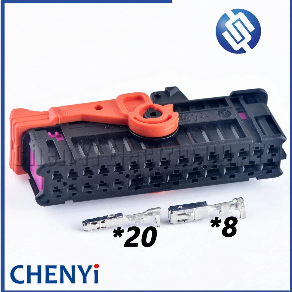 28 Pin Car body door connector harness plug 1K0937702C 1K0 937 702C 1K0937722D 1K0 937 722D 1813113-1 1813108-1