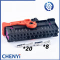 28 Pin Car body door connector harness plug 1K0937702C 1K0 937 702C 1K0937722D 1K0 937 722D 1813113-1 1813108-1