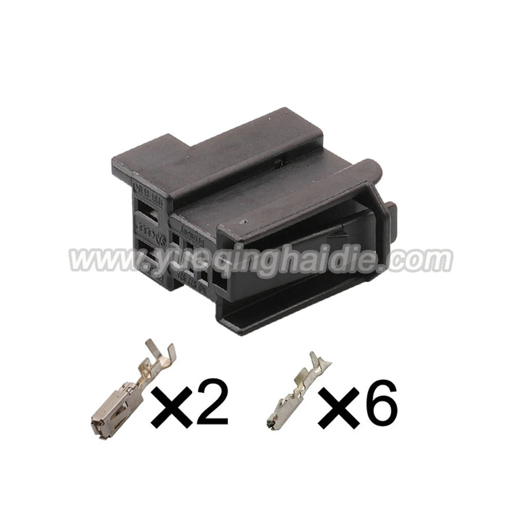 8 Pin Connector 0.6mm 2.8mm Female Connector Automotive Wiring Harness Terminal Automobile Housing Cable Socket 1K0972924