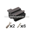 8 Pin Connector 0.6mm 2.8mm Female Connector Automotive Wiring Harness Terminal Automobile Housing Cable Socket 1K0972924