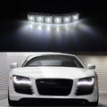 Car Led Daytime Running Light Flexible 6LED White Waterproof Driving Fog Bulbs Turn Signal Lamp Auto Styling Headlight 12V Amagi