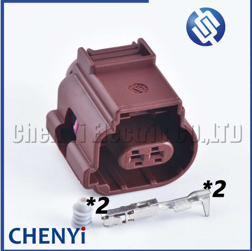 2 Pin female Auto Waterproof Connector Exhaust temperature sensor plug 8K0 973 702A 8K0973702A 1670587-2 1670583