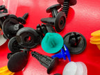 Universal Car Bumper Rivets - Hybrid Engine Expansion Clips for Door Trim Panel Snap Fastener Auto Body Retainer Amagi