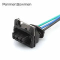 1 Set 3 Pin Car Replacement Electrical Cable Connector Parts AC Assembly Auto Female Adapter Wire Harness Plug 282246-1 35790532