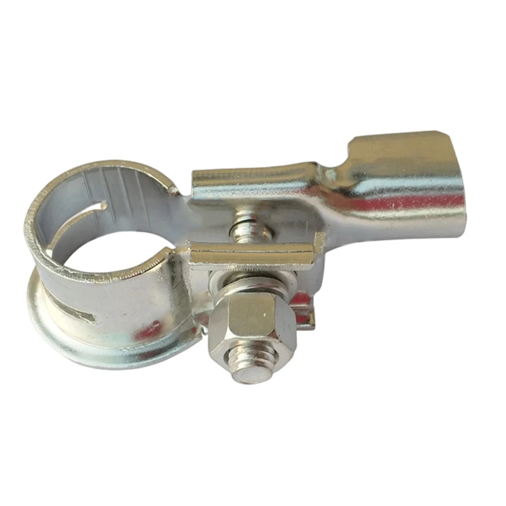 1 Pair Battery Terminals Connector Clamps Copper Battery Terminal Kit Brass Terminal Clamp Connector Negative Positive Auto Part