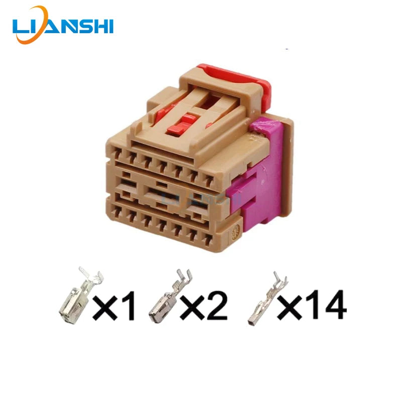 8K0972483A is suitable for the electric seat heating wire harness plug of Volkswagen and Audi. 8K0972483A has a 17-hole sheath