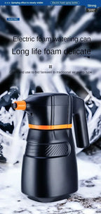 Electric Foam Sprayer Car Wash Clean Detailing Snow Cannon High Pressure Water Gun Rechargeable For Car Wash Foam Can Amagi