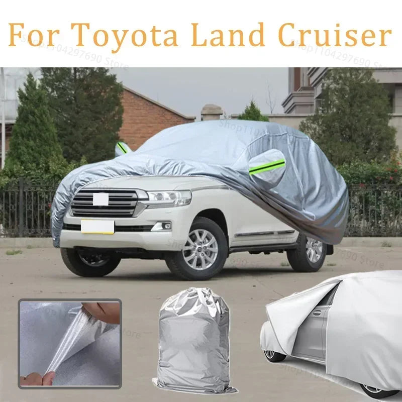 Universal For Audi A3 A4 A5 A6 A7 B7 B8 C5 Q2 Q3 Q5 7 Body Full Covers Black/Silver Outdoor Sun Snow Rain Protection Cover Amagi