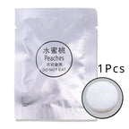 Car Air Fresheners Refills Lemon Peach Auto Air Vent Clip Replacement Set Pads Solid Fragrance Scent Air Freshener Refill Tablet