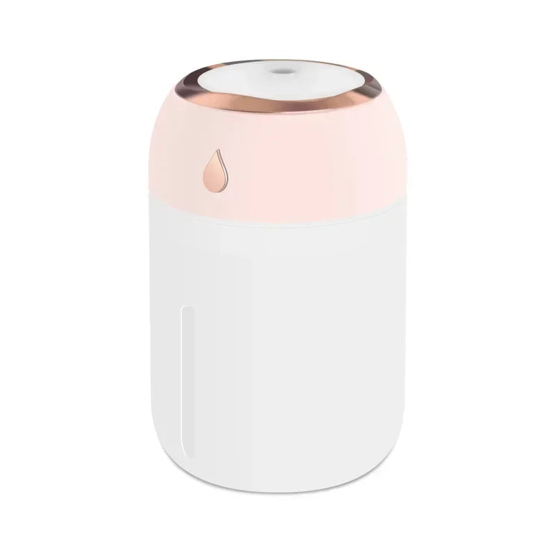 USB Humidifier Atomizer Aroma Oil Diffuser Mute 220 Ml Air Humidifier with Night Lamp for Car Bedroom Cool Mist Sprayer Amagi