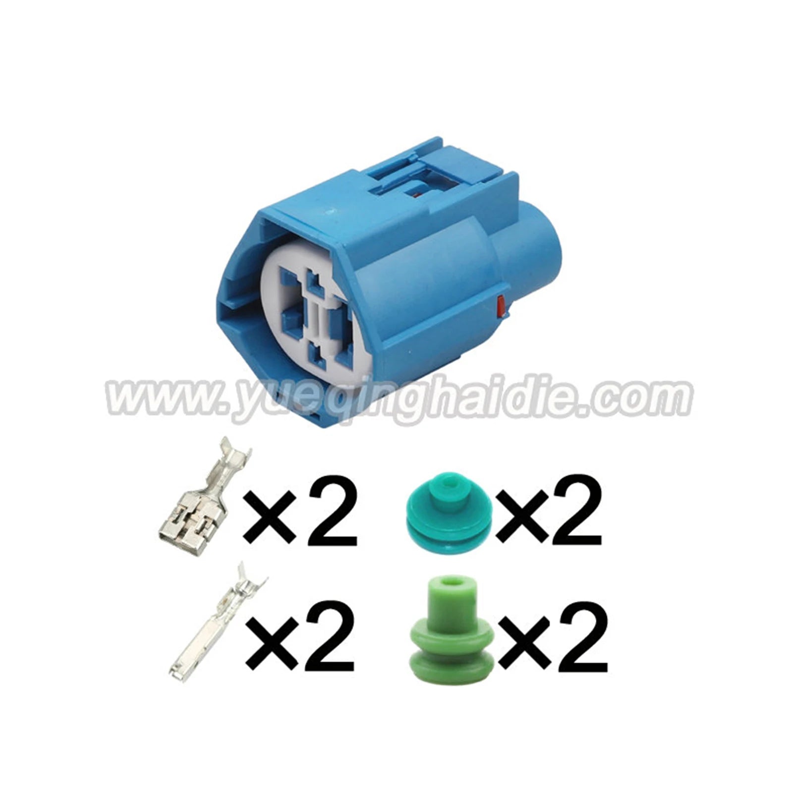 4 Pin Connector Waterproof 1.5mm 9.5mm Male Female Connector Automotive Koelventilator Stekker 7282-8598-30 7283-8598-30