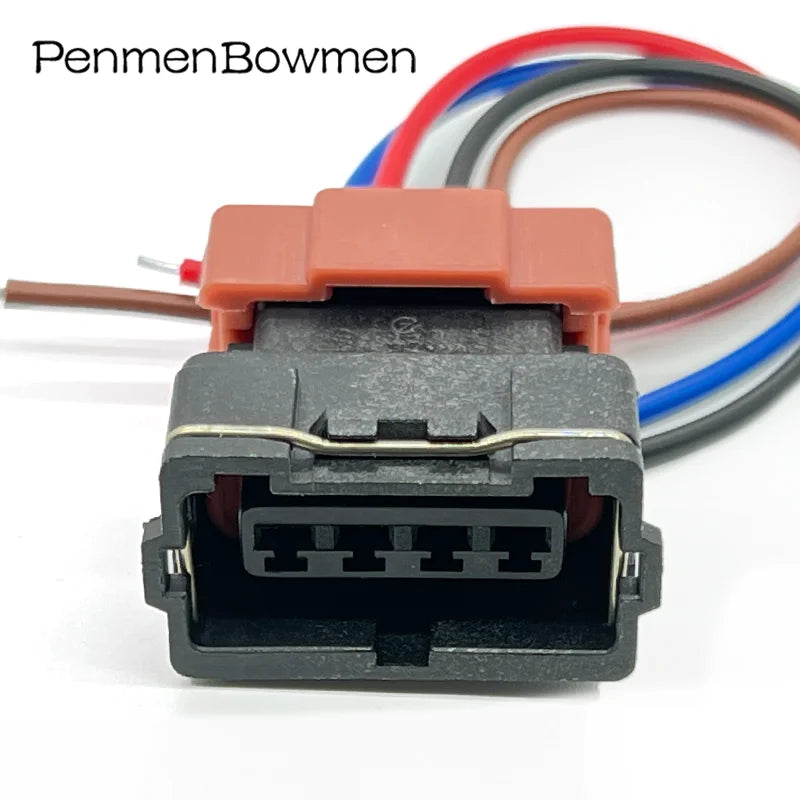 1 Set 4 Pin Car Throttle Position Electrical Cable Connectors Female Wire Harness Plug For Mitsubishi PB185-04027 PB185-04326