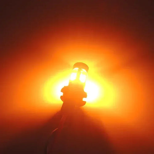 1 Pair Car T10 12V LED Signal Light Orange Amber Light Position Parking City Lights T10 168 194 2825 W5W 19SMD LED Bulb Amagi