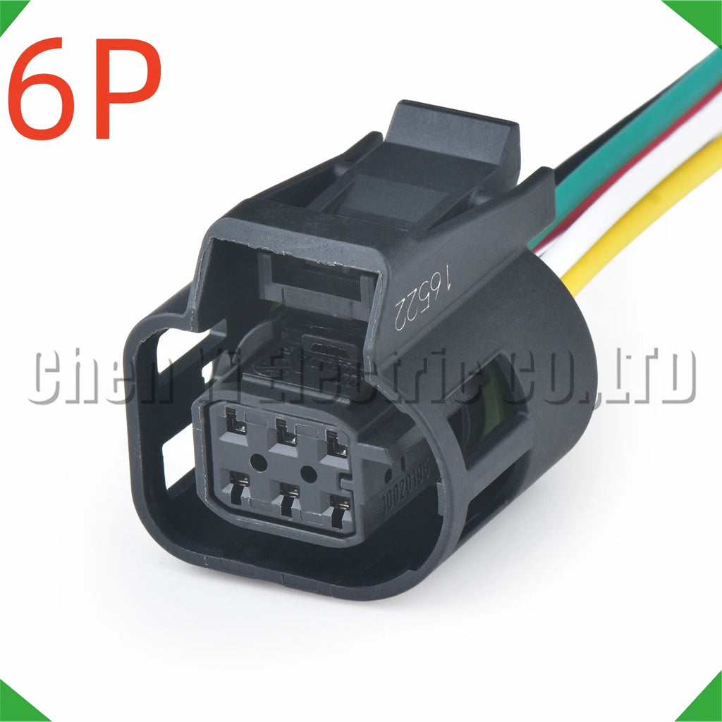6-Pin Auto Connector Automotive Connectors throttle valve oxygen sensor