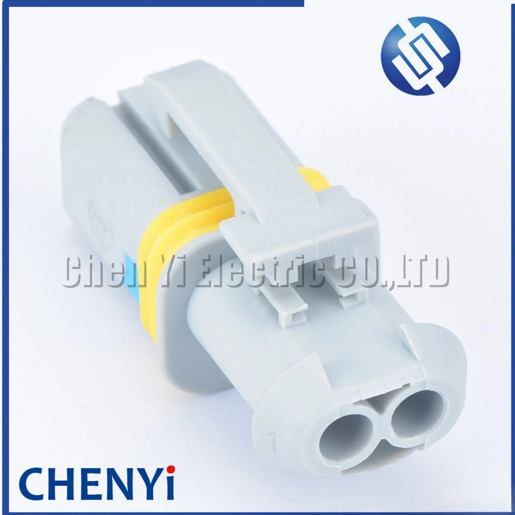 1 set 2 Pin Waterproof Connector 18286000002 Electrical Connectors Sealed Automotive Female 18286.000.002 Light Socket