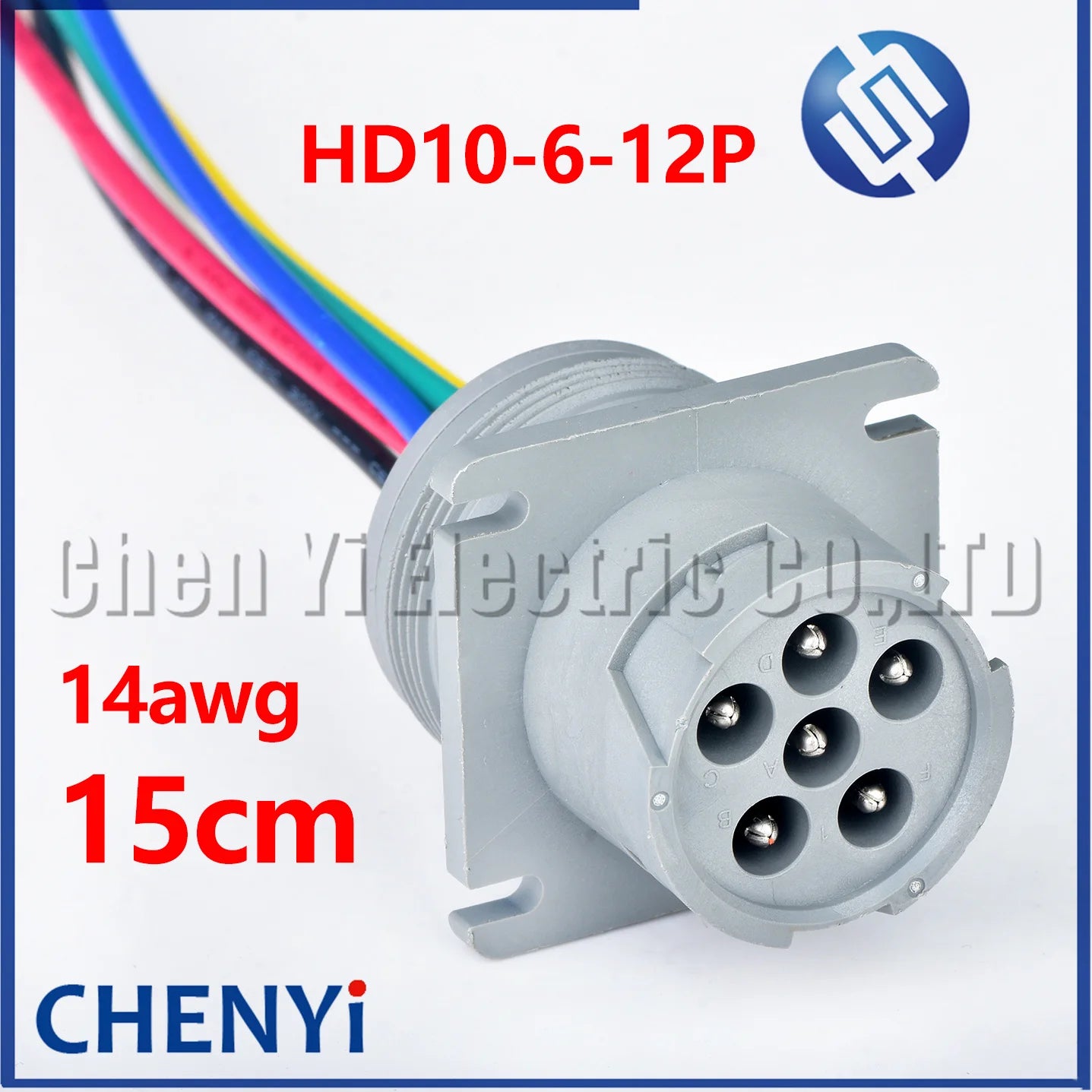 6 Pin 2.5mm series waterproof connector Plug HD16-6-12S-B010 HD10-6-12P HD10-6-12P-L HD10-6-12P-RU HD10-6-12P-AS For DEUTSCH