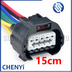 10 Pin 1.2mm female Automotive waterproof connector Harness Transmission plug MG643385-4 643385-4 For Nissan Infiniti