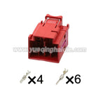 10PIN Connector Unsealed 1.5mm 3.5mm Series Male Female Connectors  Wiring Harness 4F0937743B 4F0937733B  For VW Audi