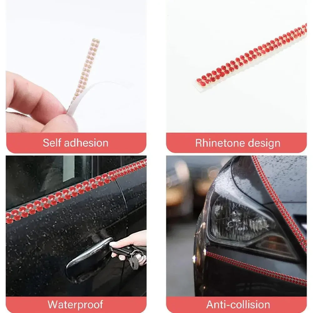 Car Decorative Stickers Auto Crystal Artificial Diamond Girls Car Decoration Accessories Auto Interior Cover  Waterproof amagi