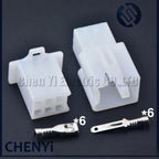 6 Pin 2.8mm Series male female Automotive Motorcycle Socket Connector plug 6030-6991 6040-6111