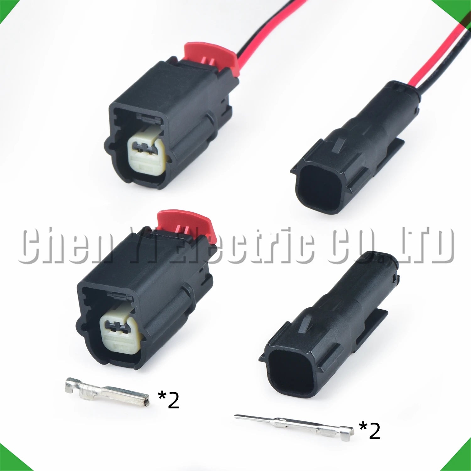 2-pin auto connector automotive connectors front bumper radar probe harness 31402-2110