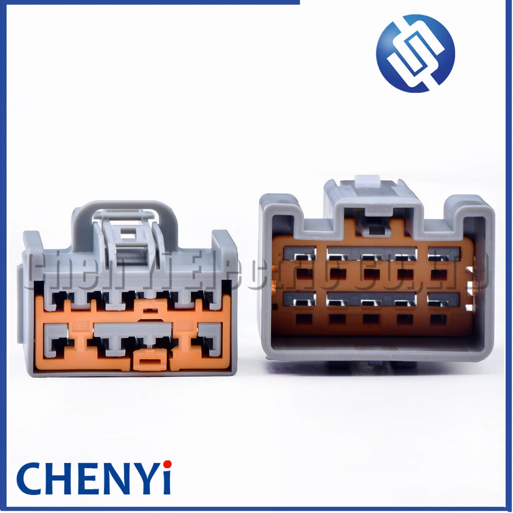 10 Pin Auto connector Car amplifier instrument multimedia audio CD player plug 7282-6457-40 7283-6457-40 For Ford Land Rover