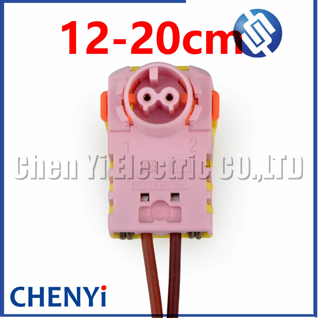 2 Pin Automotive connector Sensor Wire harness Plug 1-1563974-1 with 12-20cm wires