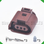 3-Pin Connector Connector Automobile waterproof connector Vw Audi daytime running light