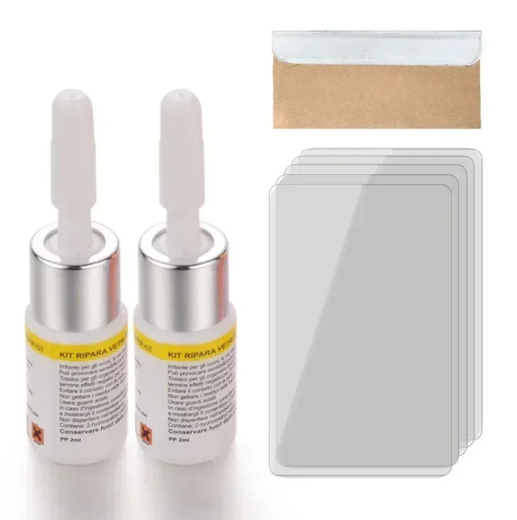 DIY Car Windshield Cracked Repair Window Phone Screen Kit Curing Glue Auto Glass Scratch Restore Set Multipurpose Sealants Amagi
