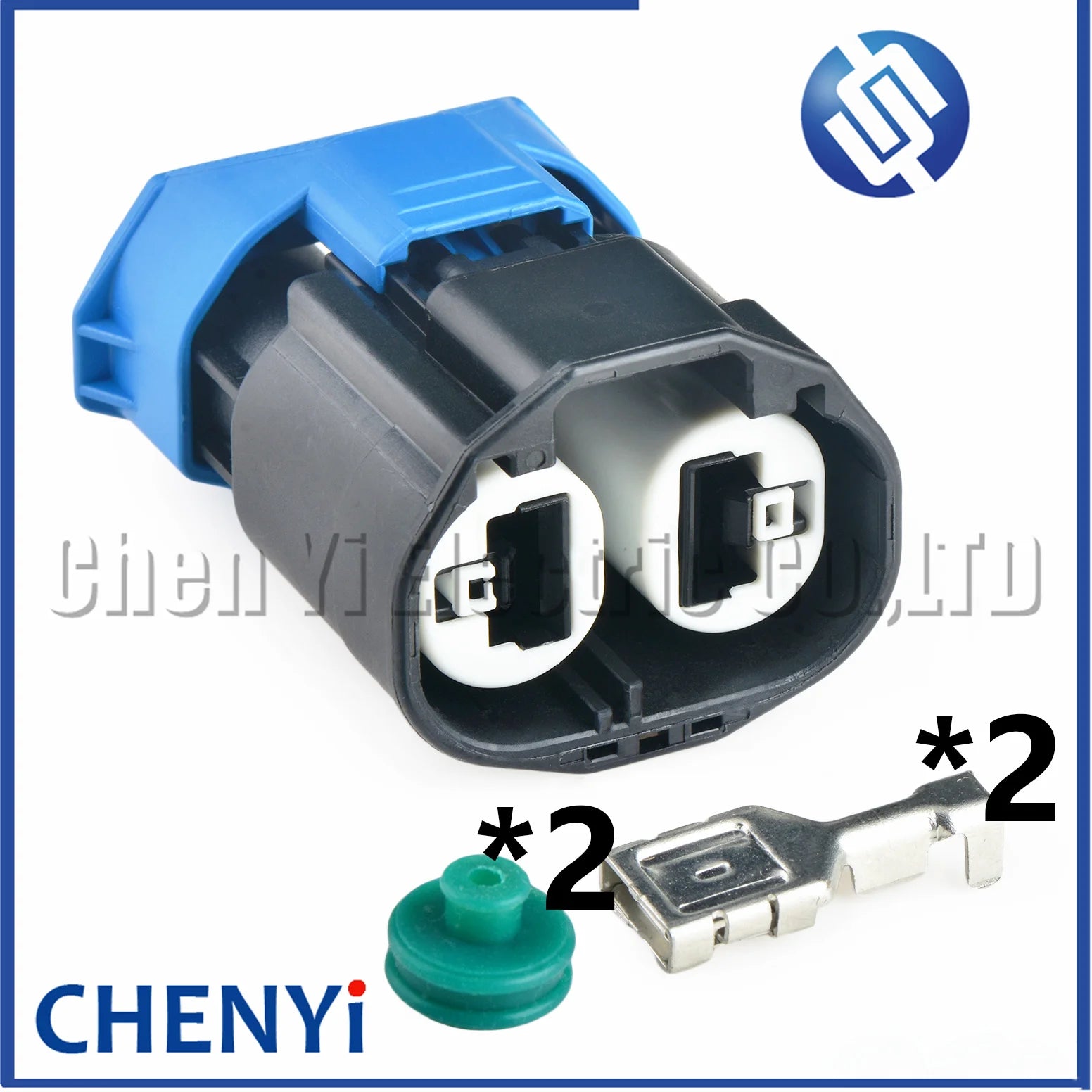 2 Pin Automobile waterproof connector Steering gear booster pump electronic fan harness plug 7287-8211-30 For Nissan Infiniti