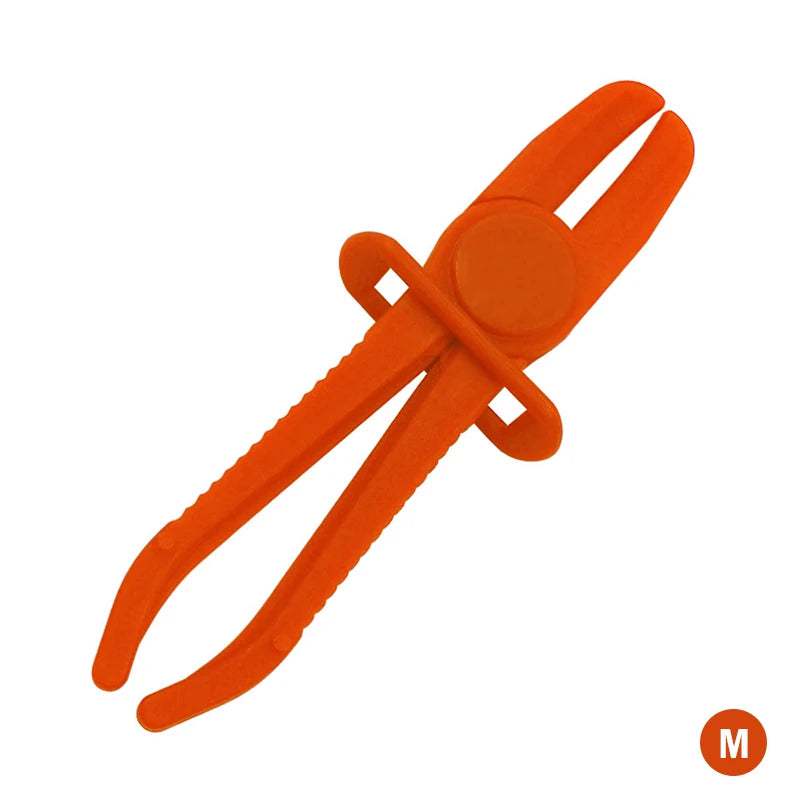 1Pcs M Durable Nylon Hose Clamp Tool Brake Fuel Water Line Clamp Pliers Hands Free Tool Car Repair Tools Hose Cut-off Pliers