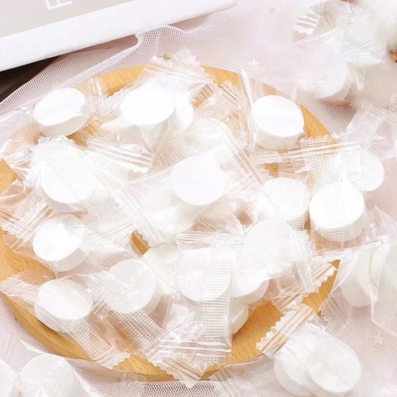 Compressed Towel Disposable Coin Face Towel Portable Makeup Cleaning Cloth Outdoor Travel Barbecue Camping Hotel Amagi
