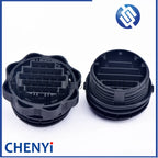 23 Pin black male or female Car Door body plug instrument connector For Peugeot Citroen Picasso Xsara Sienna Elysee 206 207 C2
