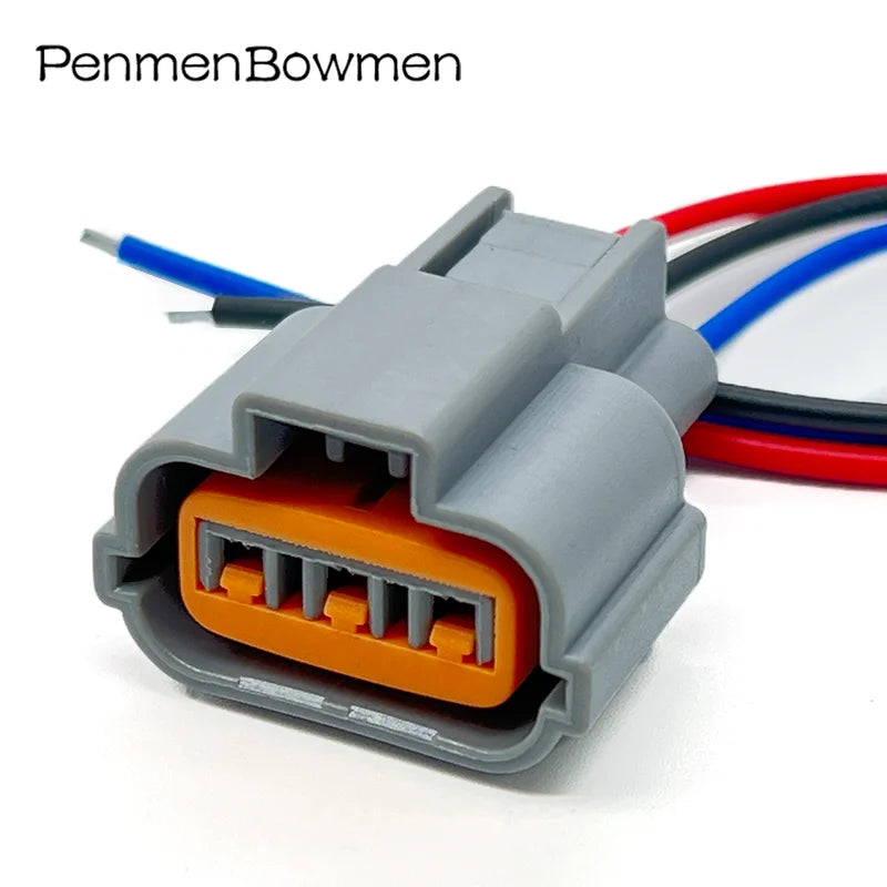 1 Set 3 Pin PU465-03127 PU475-0 Car Ignition Coil High Voltage Pack Electrical Connector Wire Harness for Mitsubishi