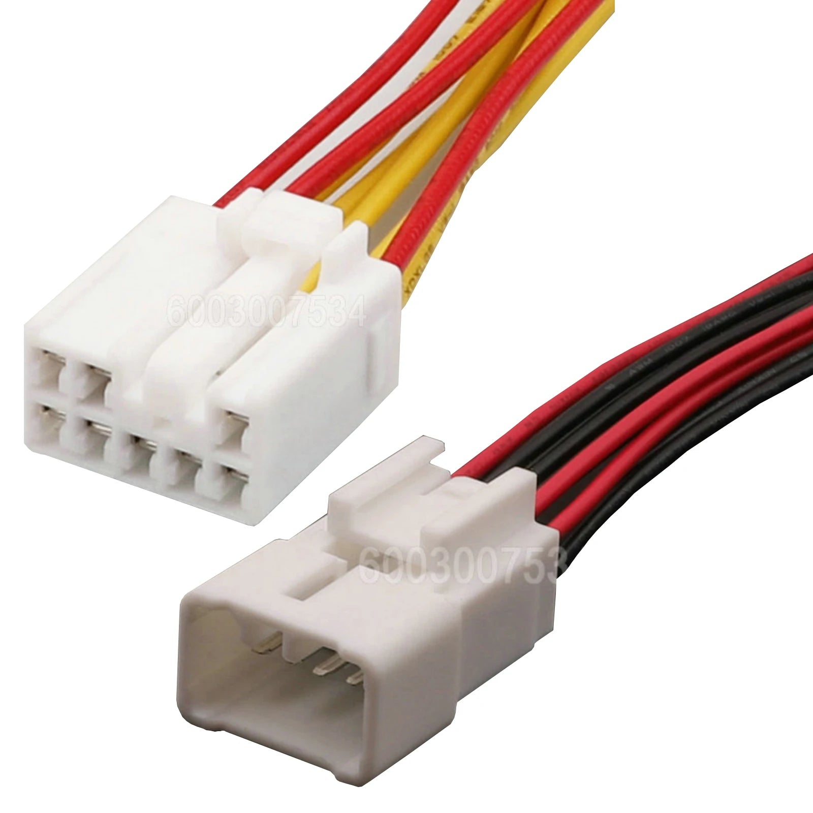 8 Pin Unsealed 2.2mm Series Male Female Connectors Cable Plug Motorcycle Electrical Harnesses Wiring Harness MG641053 MG651050