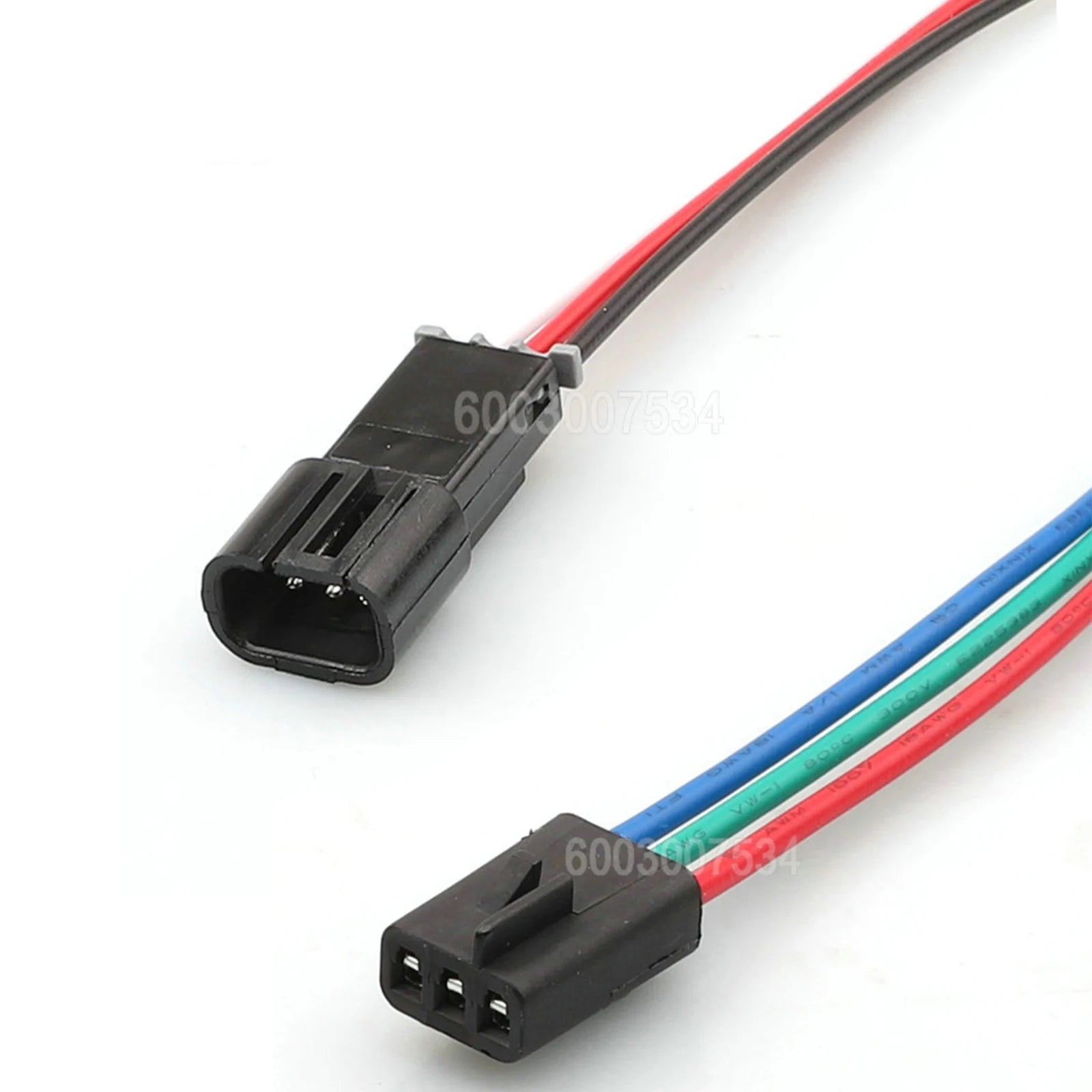 3 Pin Connector Unsealed 1.6mm Series Male Female Connectors Cable Plug Motorcycle Electrical Wiring Harness 12065423 12065422
