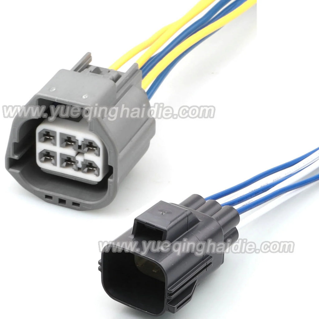 6 Pin Automobile 2.8mm Male Female Waterproof Connector Roller Shutter Motor with Wire For Ford Ranger 7282-5577-10 7283-5577-10
