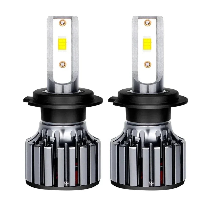 LED 9005/HB3 9006/HB4 9007 H13 H11 H7 H4 H3 H1 880 Car Bulbs 12V High Low Beam 20000LM 120W 6500K White Plug-N-Play 80000h amagi