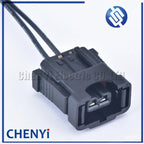 2 pin female auto housing waterproof plug wiring harness cable connector MG640543-5 with 15cm 18AWG wire