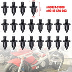 Expansion Screw Buckle Car Motorcycle Plastic Rivets Fastener Motorcycle Shell Flow Cover Screw Buckle for Suzuki Kawasaki Amagi