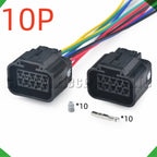 10-pin auto connector automotive connectors solenoid valve harness hitachi excavator