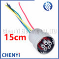 DEUTSCH Gray 5 Pin Waterproof connector HD16-5-16S HD10-5-16P HD10 1.5 Series Flame Retardant diagnosis Plug With pins