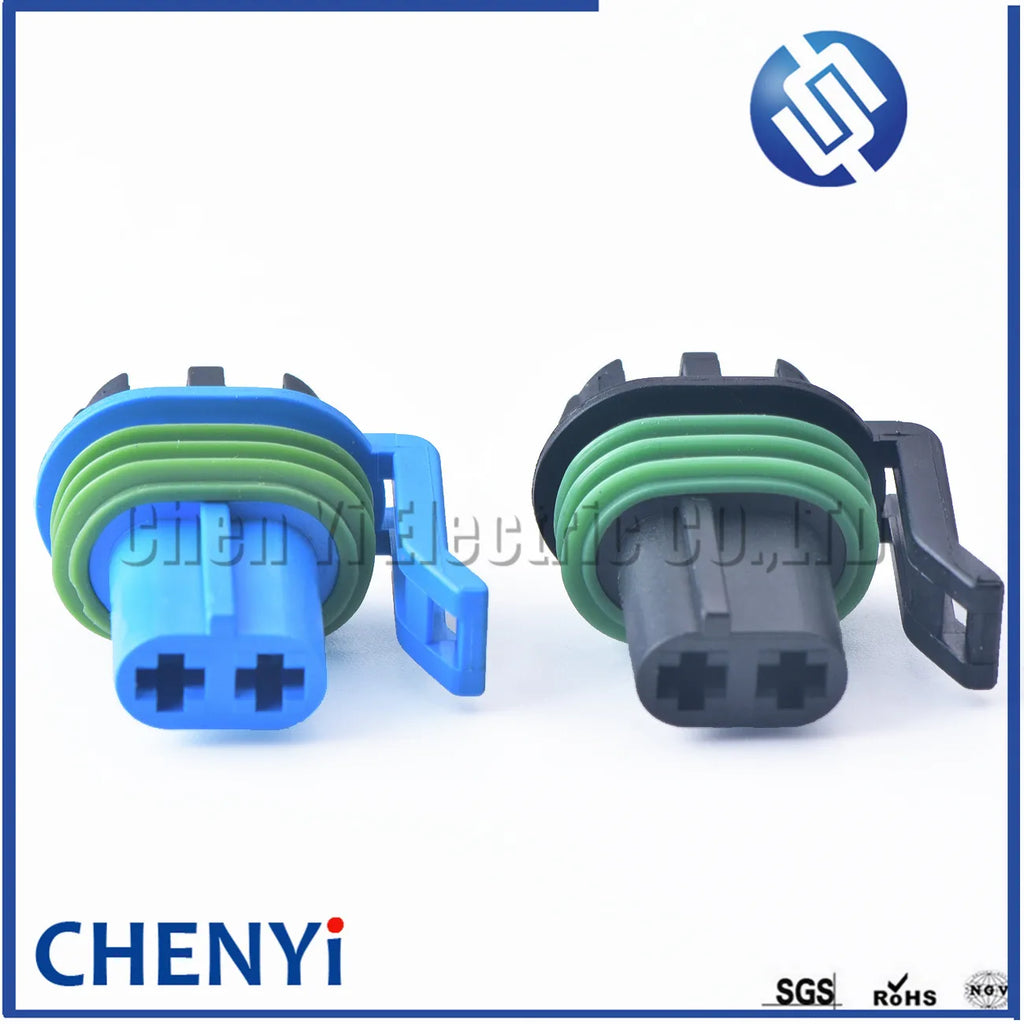 2 Pin Automotive waterproof connector fog light plug Harness connector CY000201A-2.8F CY000201B-2.8F For GM chevrolet With Pin