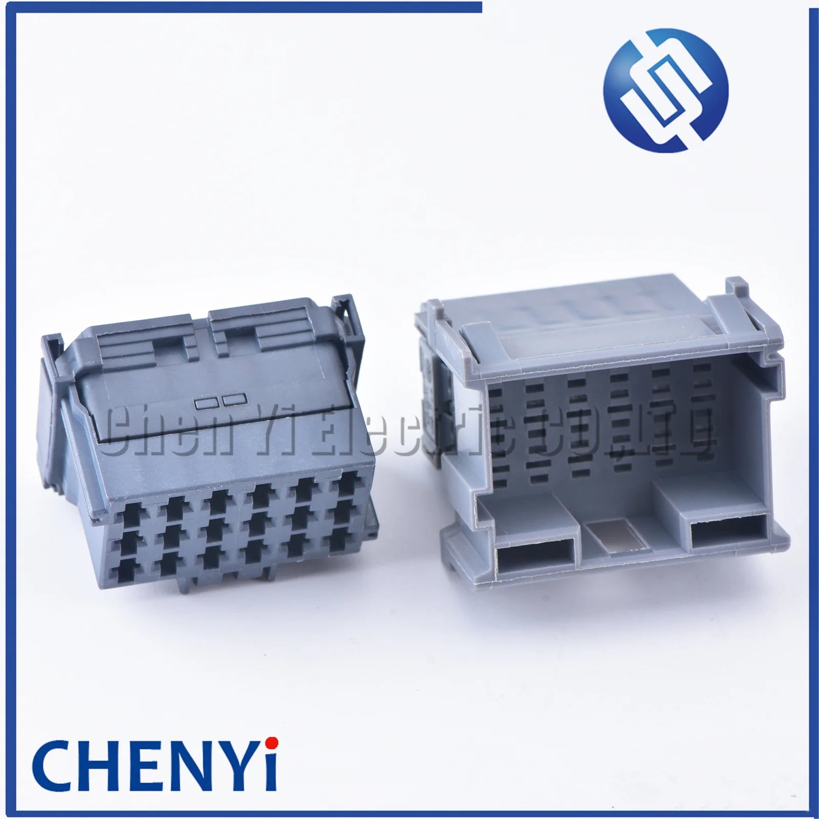 Grey 18 Pin male female Connector Automotive  Plug Unsealed Electric Harness Socket 8-968974-1 1-967629-1 With Terminals