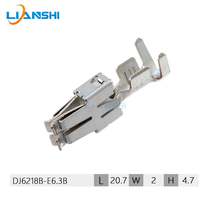 100pcs terminal 927833-2 four lobe spring DJ6218B-E6.3B 926965-1