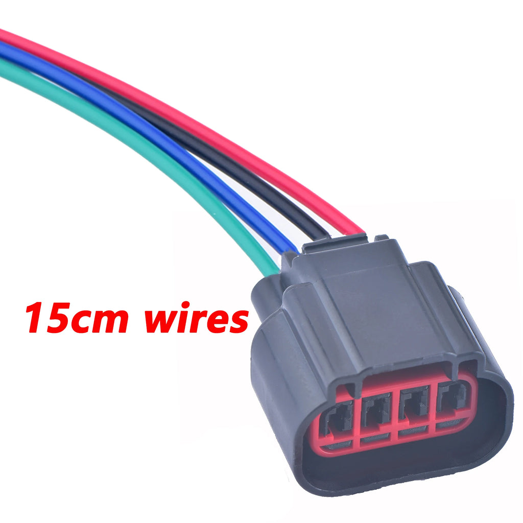 4 Pin 1.5 Series Auto waterproof connector Automobile Knock sensor harness plug E-5658 E-3166 7T4A-12A699-AB For Ford Lincoln