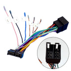 20-Pin Cable Adapter To ISO Wiring Harness Adapter 20-Pin ISO Car Radio Power Supply Adapter Cable Motherboard