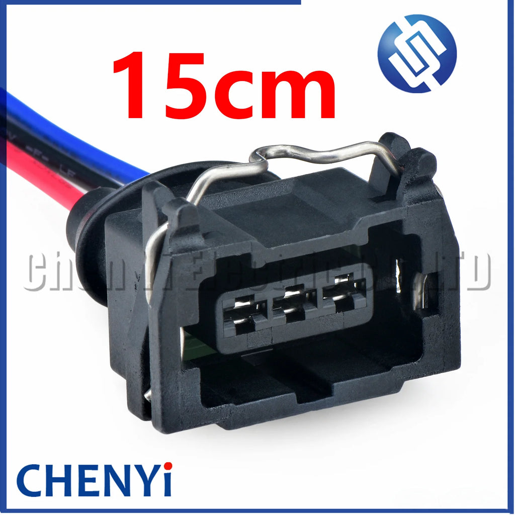 3 Pin female wire harness cable sealed connector Automotive waterproof connector fuel Injector plug Car light plug