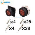 The 192900-0072 32-pin plug is suitable for the circular aviation plug socket male and female connector 192900-0055